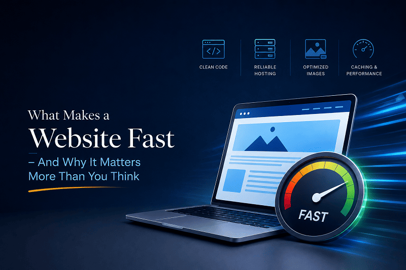 What Makes a Website Fast - And Why It Matters More Than You Think
