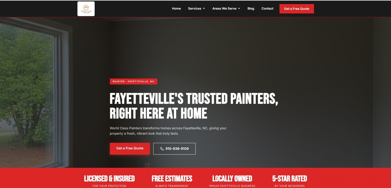World Class Painters Website